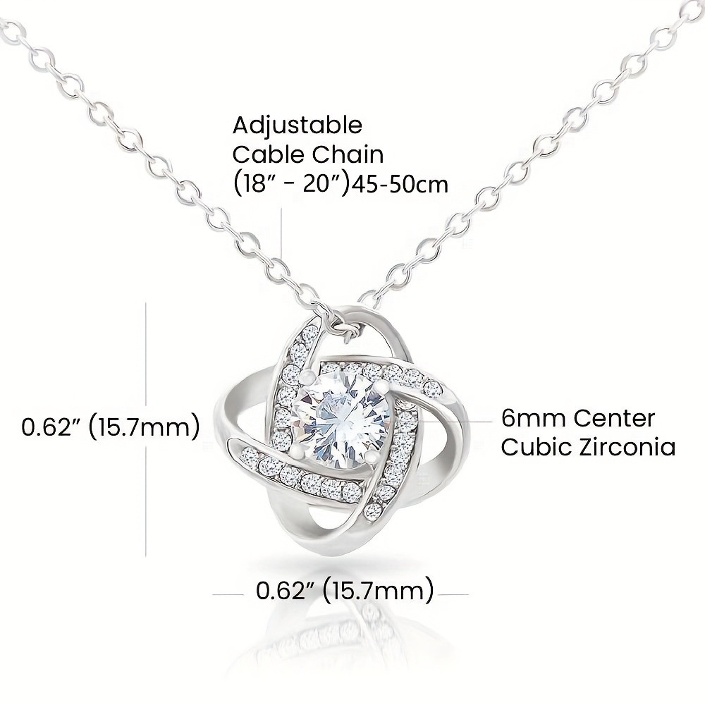 Women's Nautical-Themed Bonus Mom Necklace with Heartfelt Message